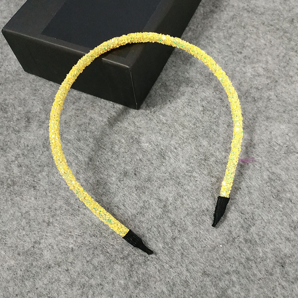 Băng Đô Cài Tóc Đính Kim Sa Lấp Lánh