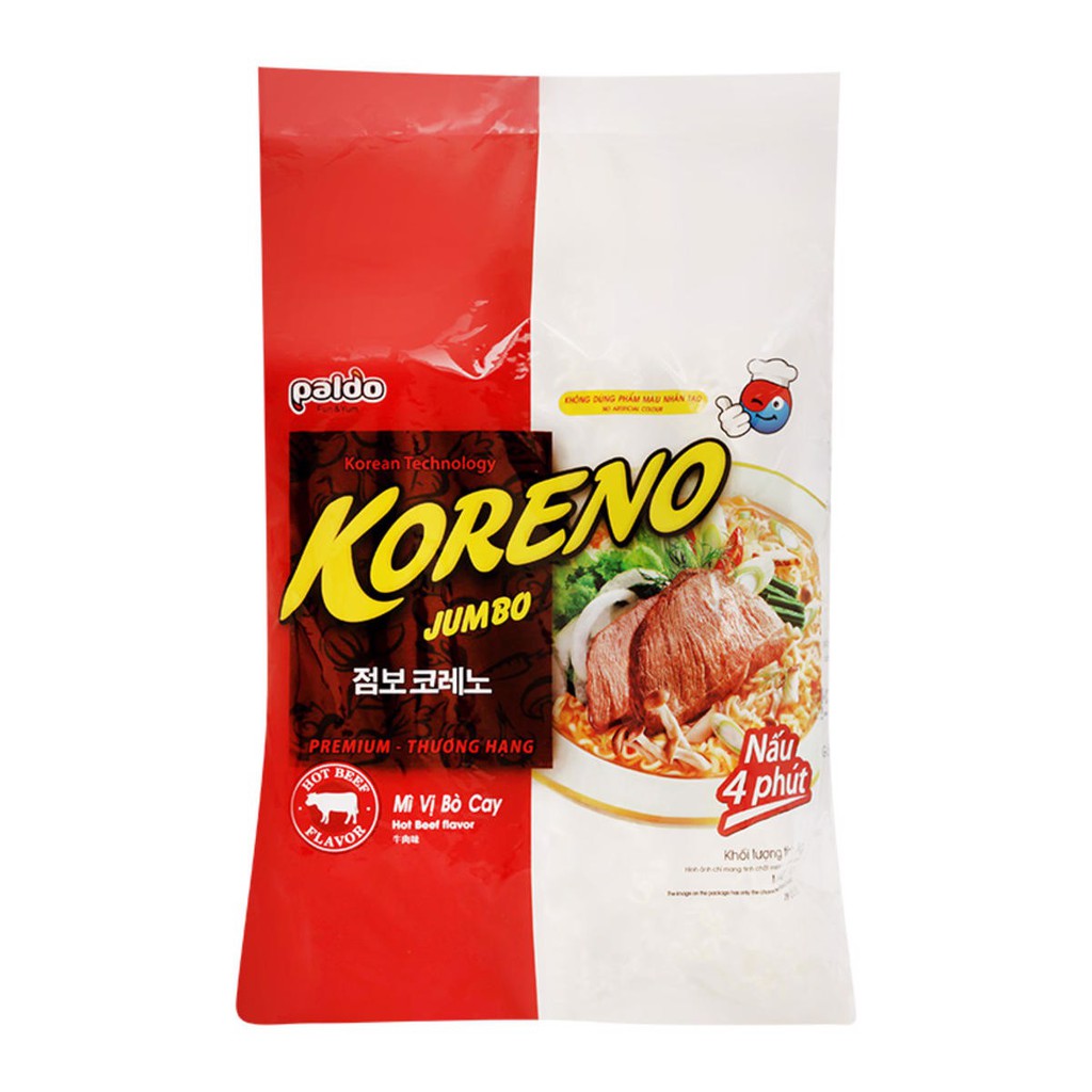 10 Gói mì Cay Koreno