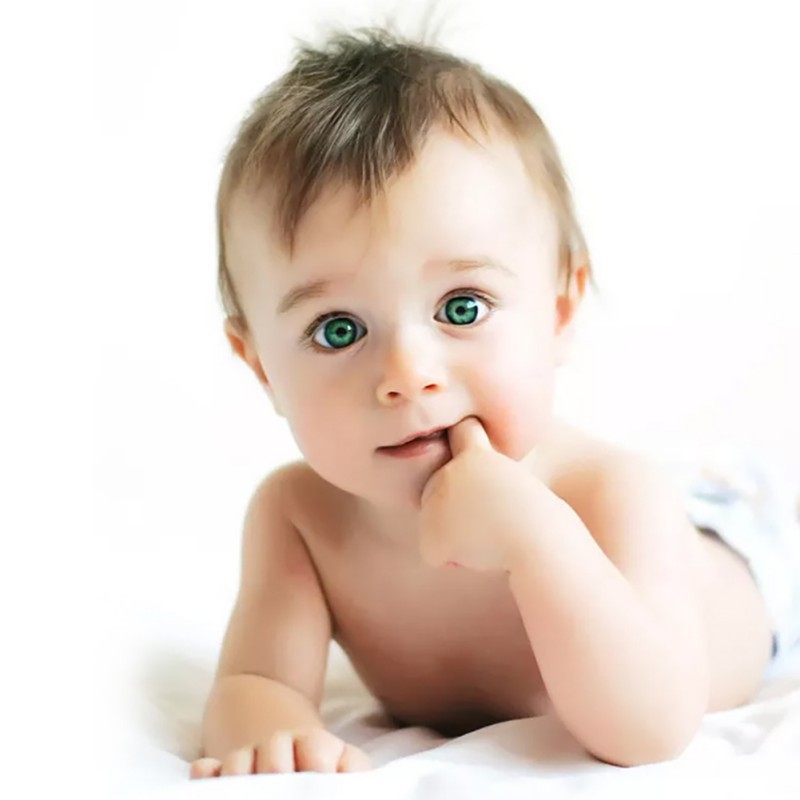 ♕ babyme ღ Baby Nursing Mittens Teether Pacifier Dental Care Silicone Teether