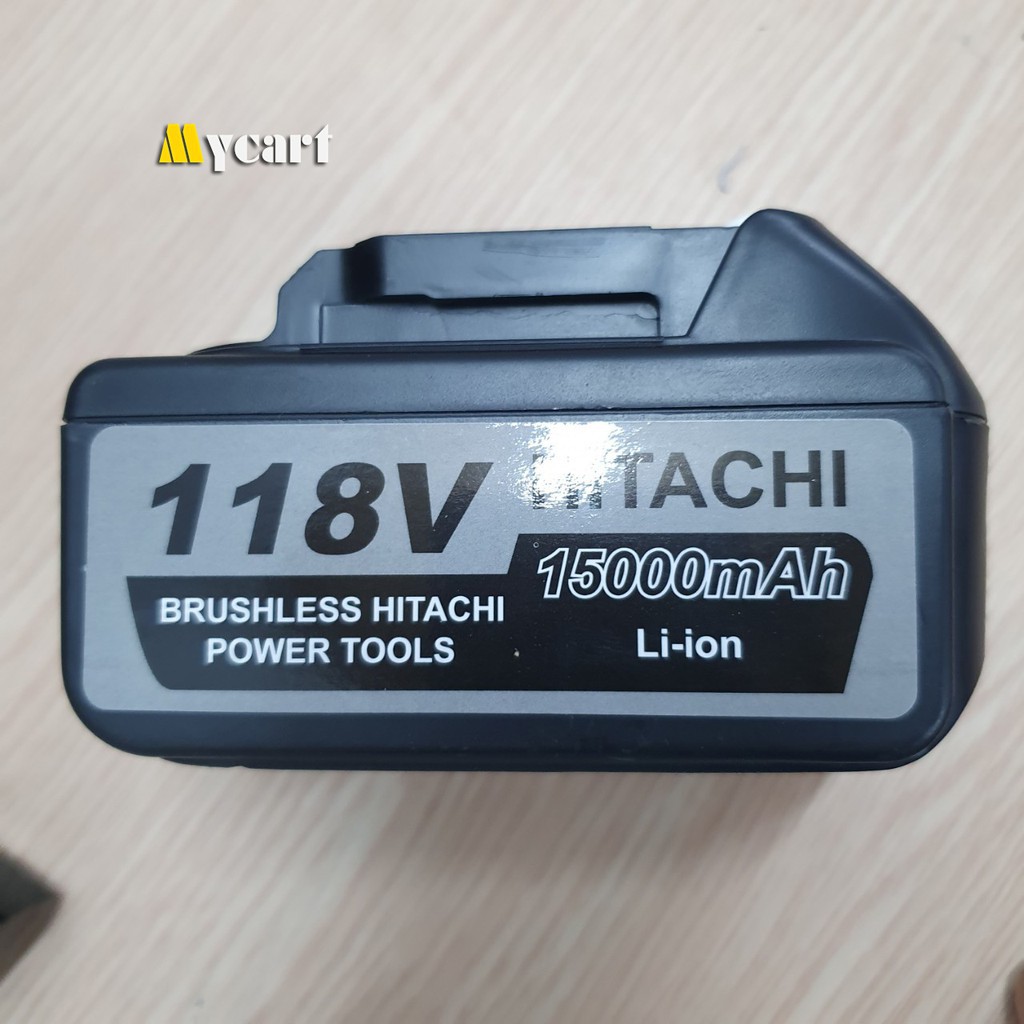Máy mài cắt góc, máy cắt dùng pin HITACH 2 Pin 188V - 5.0Ah