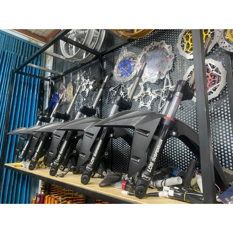 Full bộ chảng ba phuộc LCM winner chính hãng gắn như zin cho exciter 135 - exciter 150 - exciter 155