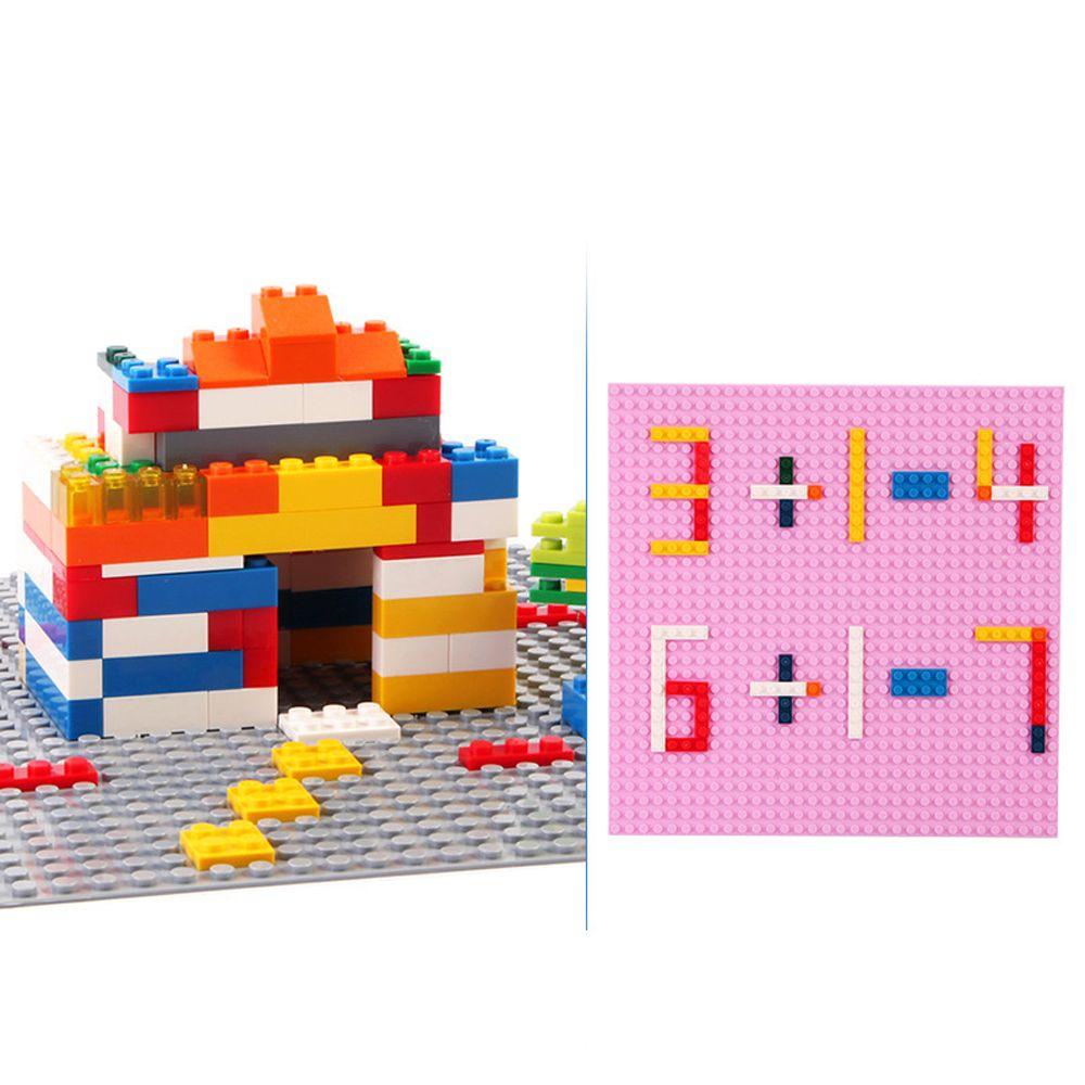 Đồ chơi trẻ em Lắp Ráp Đế Xếp Hình 1 Chấm Bi 25 * 25cm 32X32Cm