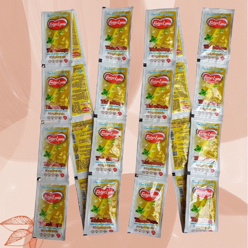 Sữa tắm EnterLyna chiết xuất thảo dược, gói sữa tắm tiện dụng