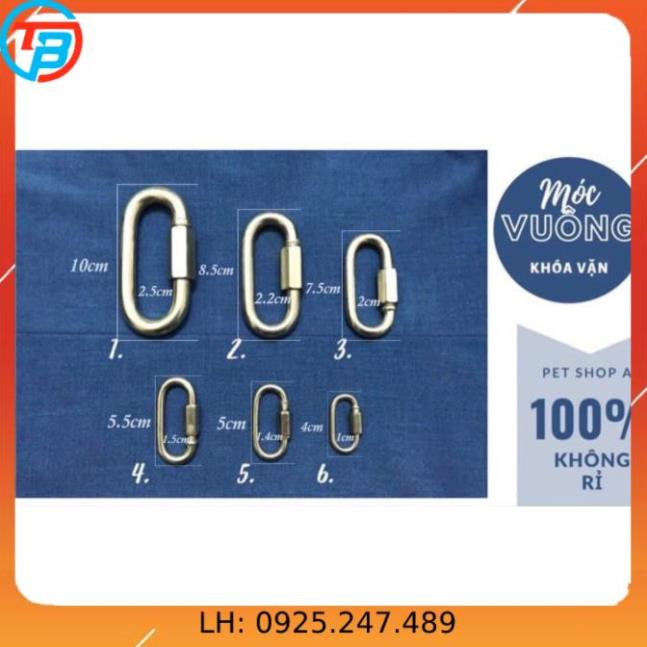 Móc nối xích, khóa xích INOX [ Phi 10mm ] CÁP THÉP Thái Bình VinàN