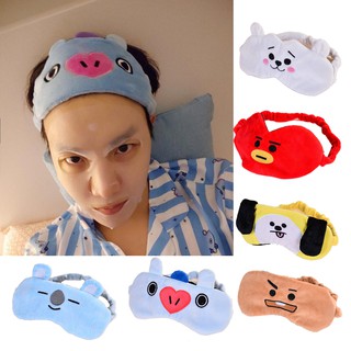BT21 (Hàng Mới Về) Bịt Mắt Họa Tiết Hoạt Hình Bt21 Xinh Xắn