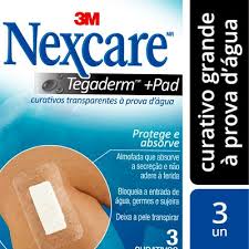 Băng dán y tế 3M Nexcare Tegaderm + Pad có miếng gạc chống thấm H3584