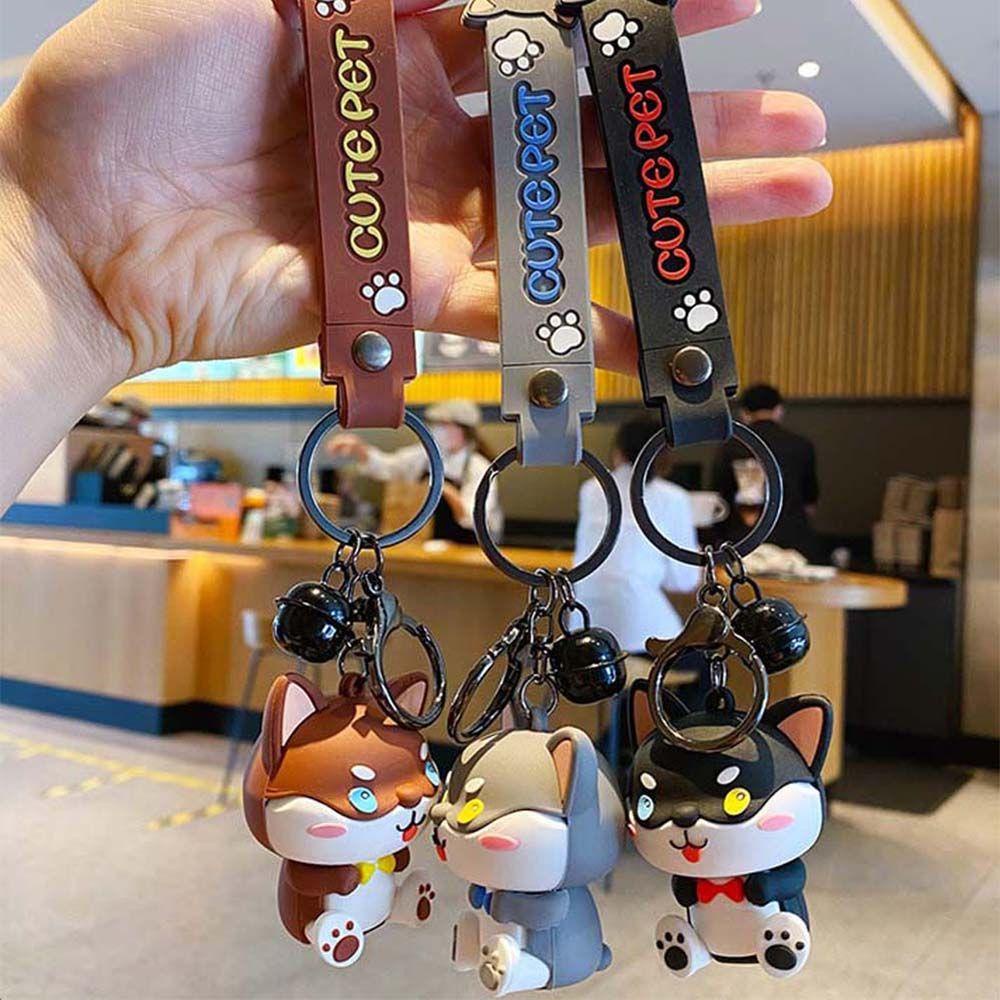 Móc Khóa Hình Chú Chó Shiba Inu Dễ Thương