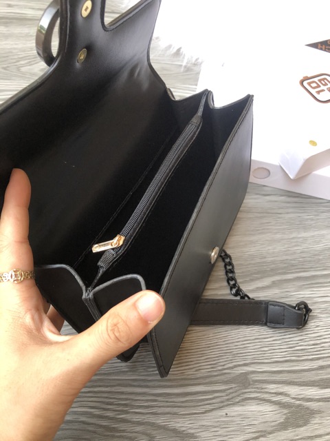 Túi đeo chéo xích màu chất đẹp- TS217