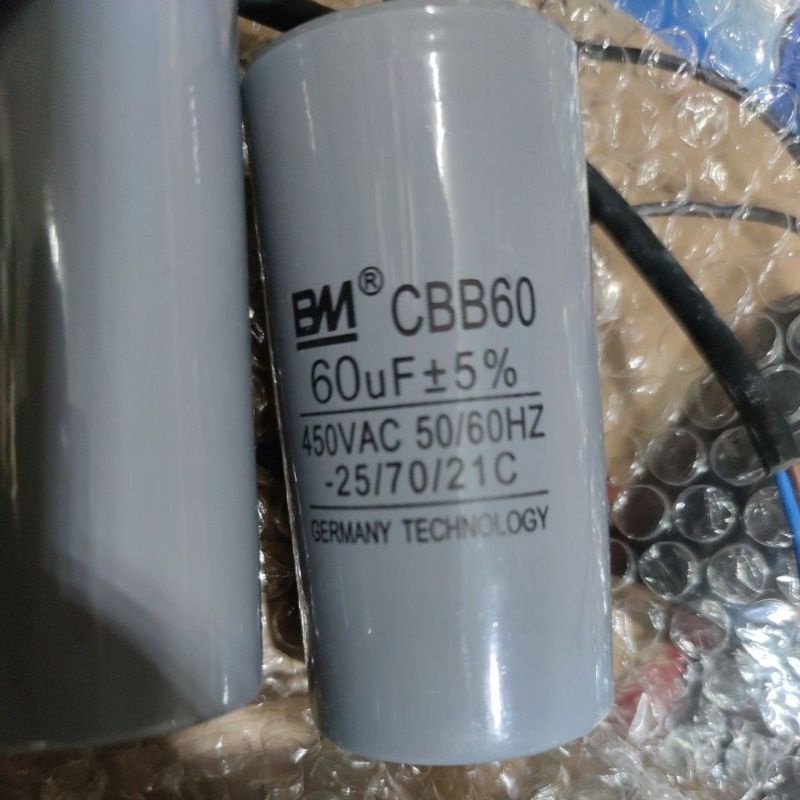 tụ BM CBB60 60uf +- 5% 450v