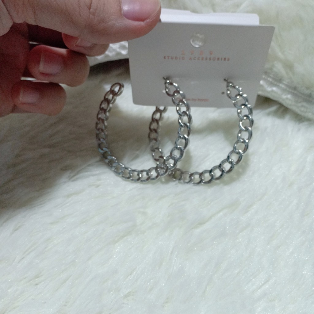 Bông tai Thái Lan cao cấp Dáng tròn 5cm