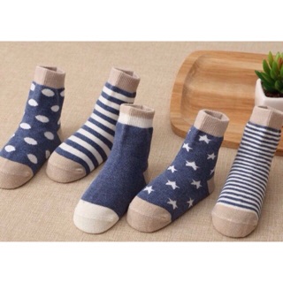 Set 5 đôi tất Hàn quốc cho bé