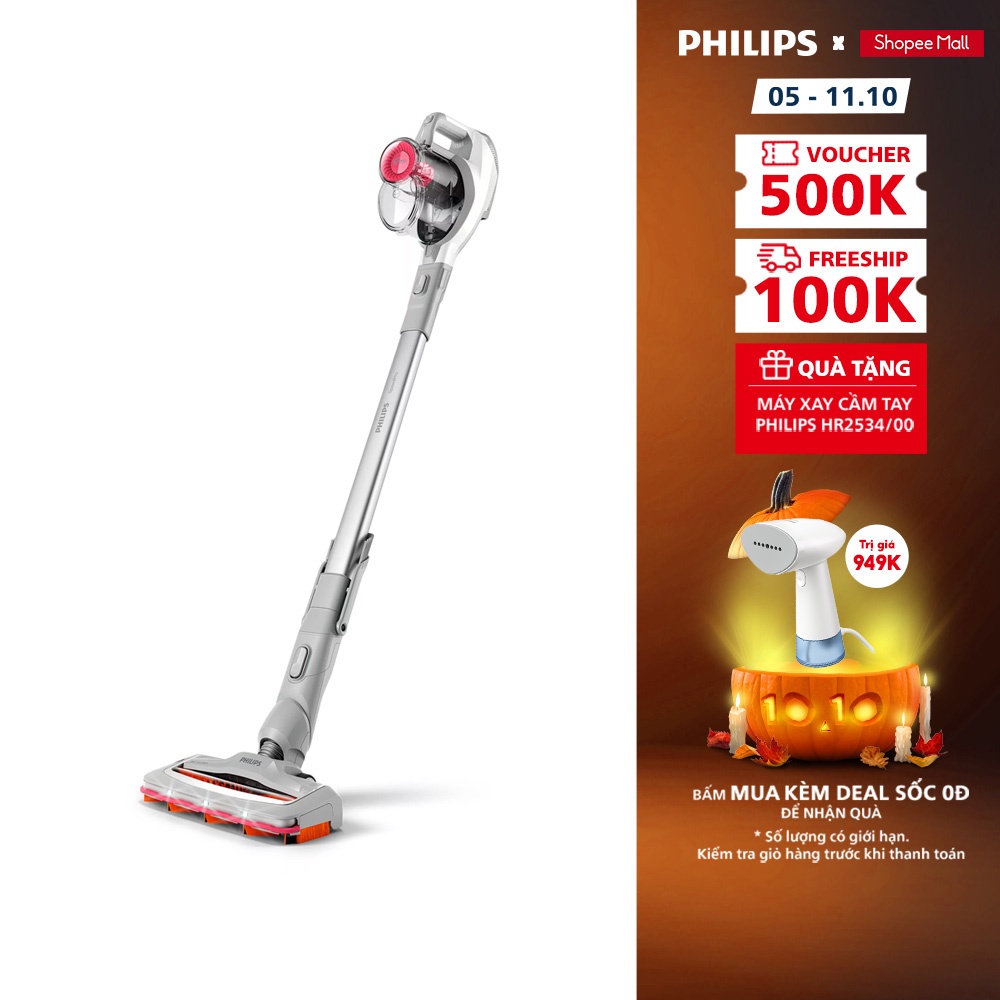 Máy hút bụi không dây dạng cán Philips FC6723 - Hàng chính hãng