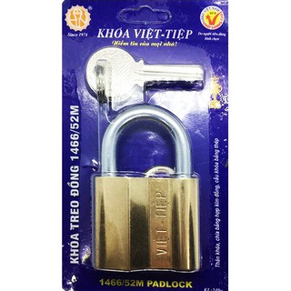 KHÓA TREO ĐỒNG BẤM VIỆT TIỆP NHIỀU SIZE (HÀNG CHÍNH HÃNG)