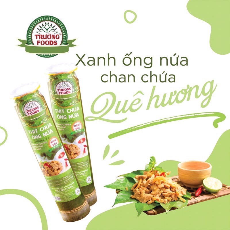 THỊT CHUA ỐNG NỨA TRUYỀN THỐNG TRƯỜNG FOODS