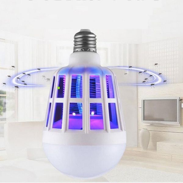 Bóng đèn Led chiếu sáng kiêm đèn bắt muỗi và côn trùng 15W