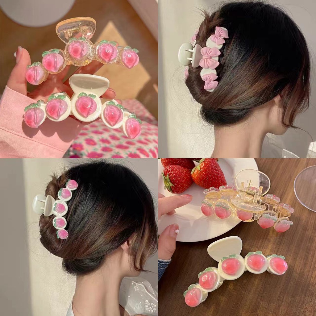Kẹp Tóc Cỡ Lớn Hình Cá Mập Dễ Thương Cho Nữ
