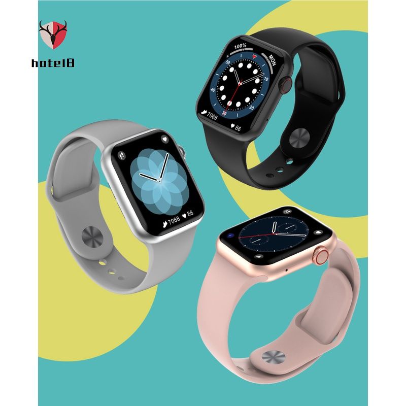 Đồng Hồ Thông Minh Dt100 Pro Chống Nước Ip68 Cho Apple Watch Iwo W26 (Hotel8)
