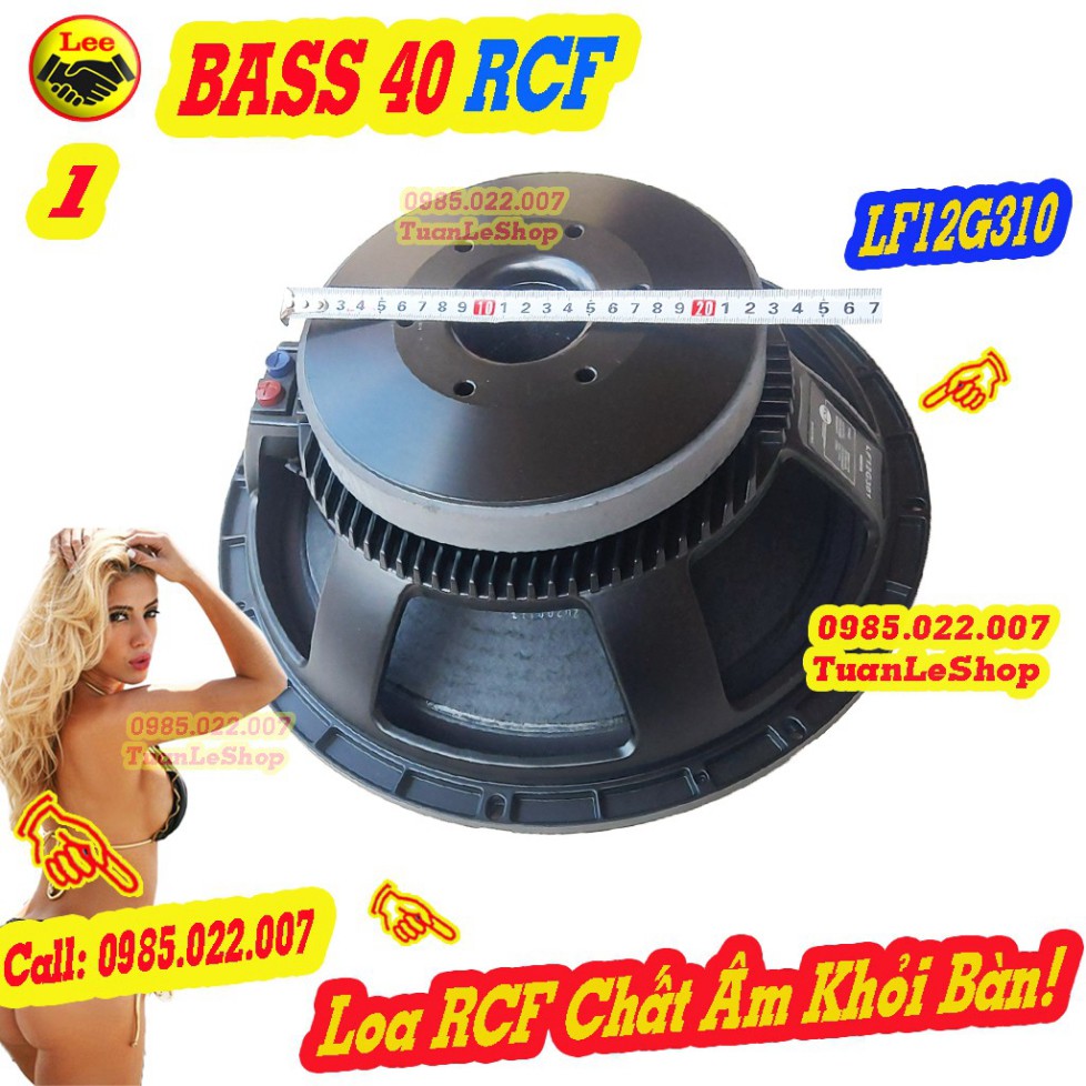 LOA BASS 4 TẤC TỪ 220 COIL 100 RCF -LOA BASS 40 – GIÁ 1 CỦ LOA RỜI