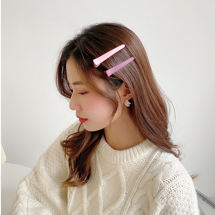 Kẹp tóc mỏ vịt thời trang Hàn Quốc 2021 cho nữ