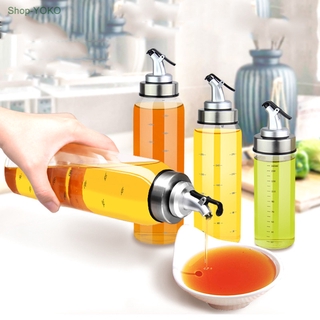 Bình đựng nước mắm, dấm, dầu ăn và gia vị khác 180-300-500ml bằng thủy tinh (ShopYOKO)
