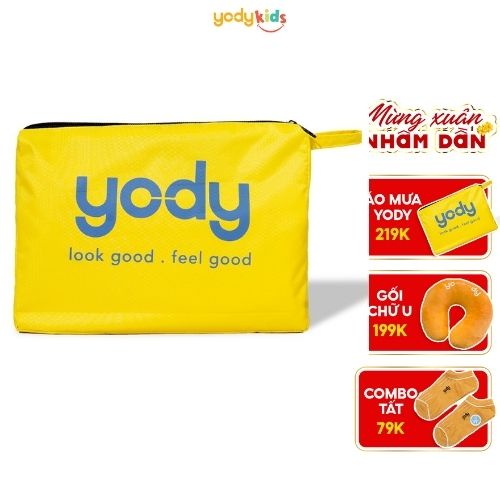 Áo mưa in logo YODY tặng khách hàng