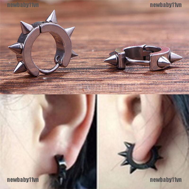 Bông Tai Đinh Tán Bằng Thép Không Gỉ