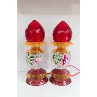 Bộ 2 Cái Đèn Led Đổi Màu Trang Trí Bàn Thờ