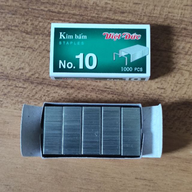 Kim bấm số 10 (1 hộp 1000 kim bấm)