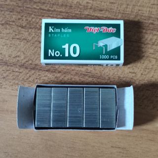 Kim bấm số 10 (1 hộp 1000 kim bấm) - Đại Sỉ