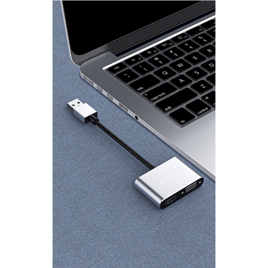 Cáp USB 3.0 ra HDMI, VGA cho Window, Macbook - Jinghua Z316