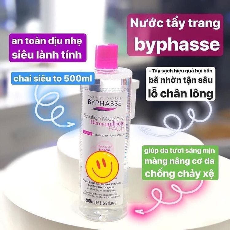 Nước tẩy trang Byphasse - 500ml