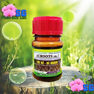 Thuốc kích rễ acroots 10sl chai 100ml - chứa naa kích rễ cực mạnhtốt rễ, đẻ nhánh, ra rễ mạnh
