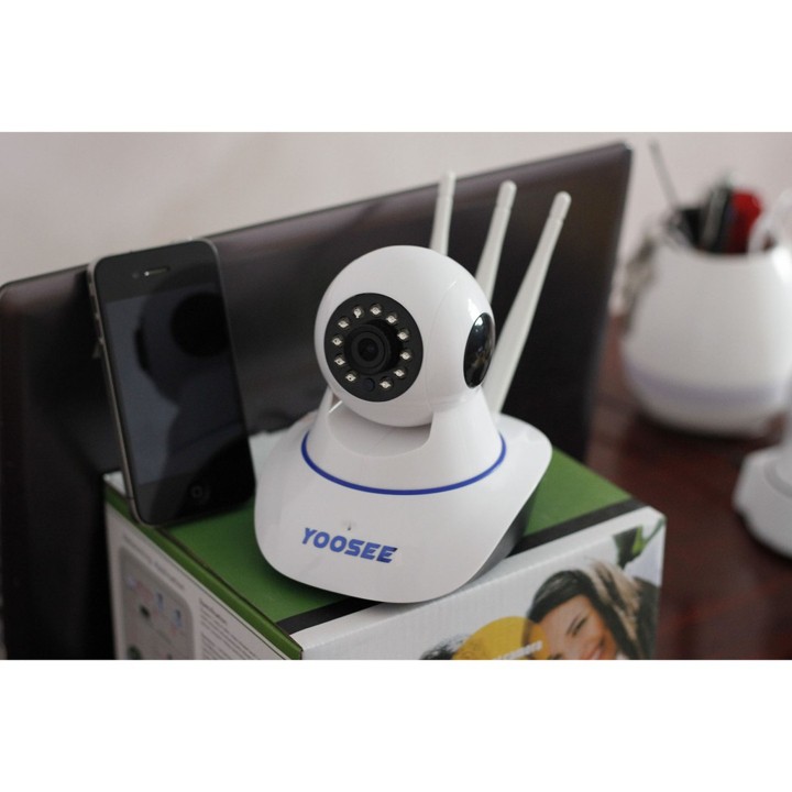 CAMERA 3 RÂU + THẺ NHỚ | CAMERE IP YOOSEE 3 RÂU 720P + THẺ NHỚ 32GB | 60001