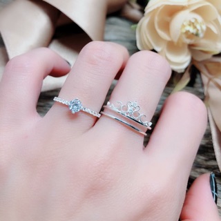 🔥🔥 Nhẫn Vương Miện Thiết Kế 2 trong 1