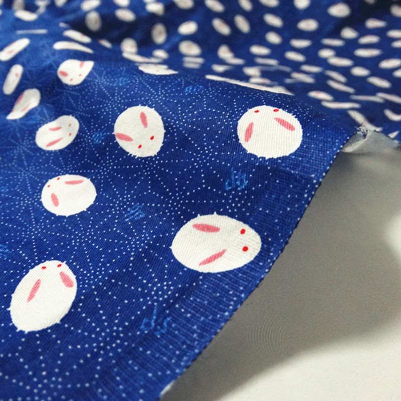 Vải may outfit doll, scrunchies hình thỏ ngọc