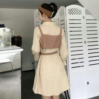 Order đầm sơmi kiểu ulzzang