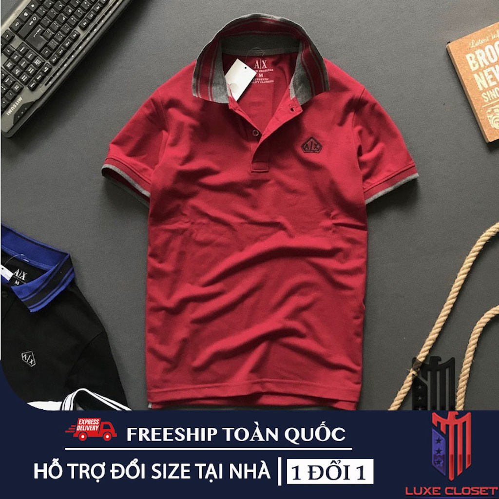 Áo thun nam Havis tay ngắn phối logo thêu lịch lãm ASTD080 ( Nhiều Màu ) | BigBuy360 - bigbuy360.vn