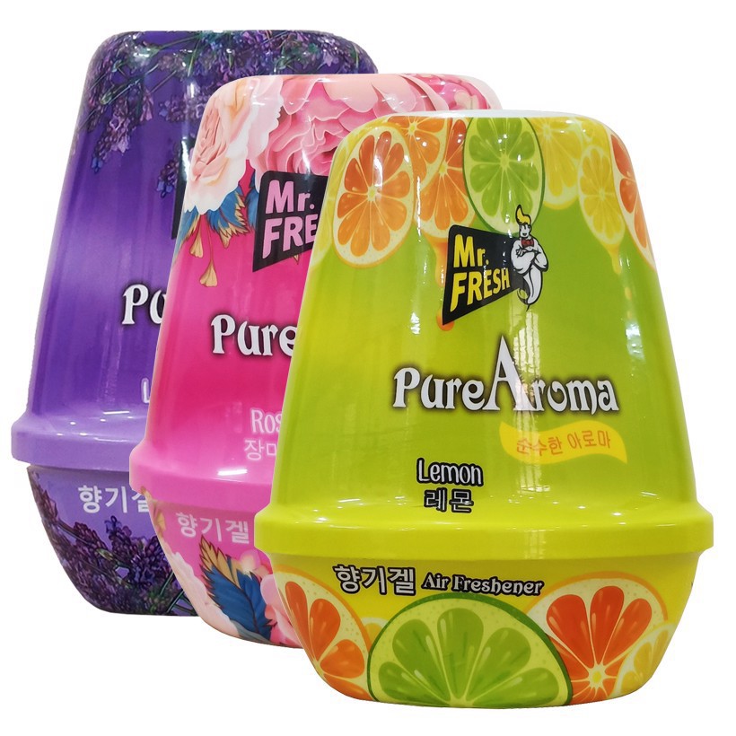 Bộ 3 Sáp thơm phòng PureAroma MrFresh 180g cao cấp