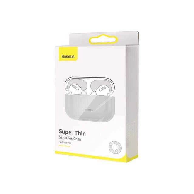 Bao silicone siêu mỏng cho Airpod Pro 2019 chính hãng Baseus