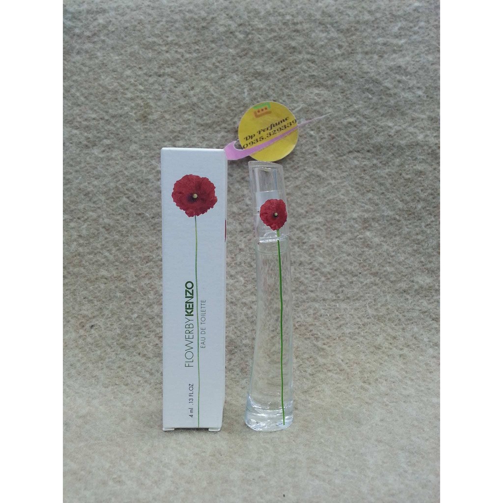 [NƯỚC HOA NỮ] – mini KENZO - Flower By Kenzo EDT 4ml