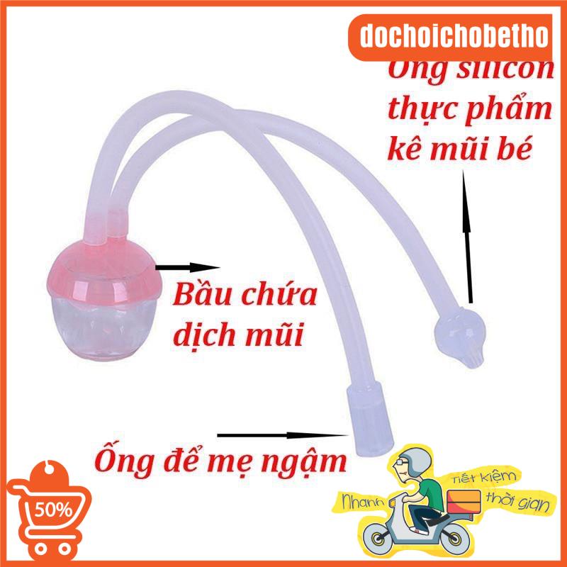 Dụng cụ rửa mũi, hút mũi BABUU Nhật cho bé, dụng cụ vệ sinh mũi cho bé