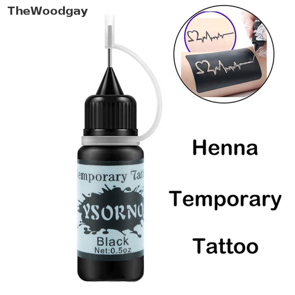 Mực Xăm Bán Vĩnh Viễn Tự Nhiên 10Ml