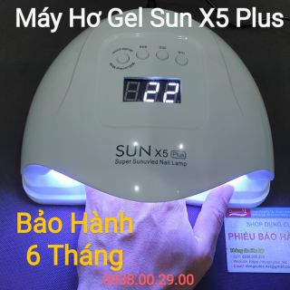 Máy Hơ Móng Tay Sun 5x Plus 36 Uv Led, Công Suất 80W Hàng Chính Hãng Chuẩn Salon.