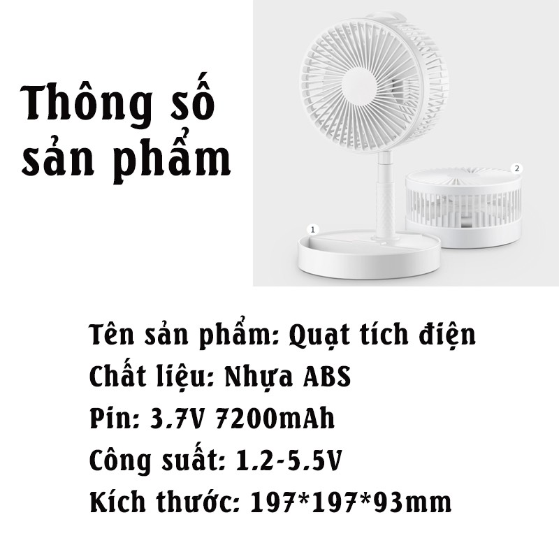 Quạt, Quạt Tích Điện 3 Kiểu Dáng, Hàng Nội Địa Trung MEOW_HOUSE | BigBuy360 - bigbuy360.vn