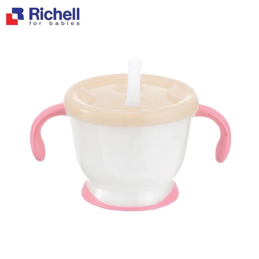 Cốc tập uống 3 giai đoạn Richell dành cho bé từ 6 tháng phân phối chính hãng Babyhop