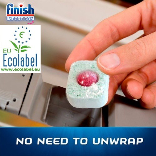 [CHÍNH HÃNG] Túi 70 viên rửa chén Finish All in 1 Max – (0% Ecolabel EU - HÀNG MỚI VỀ - 10x tính năng trong 1 viên