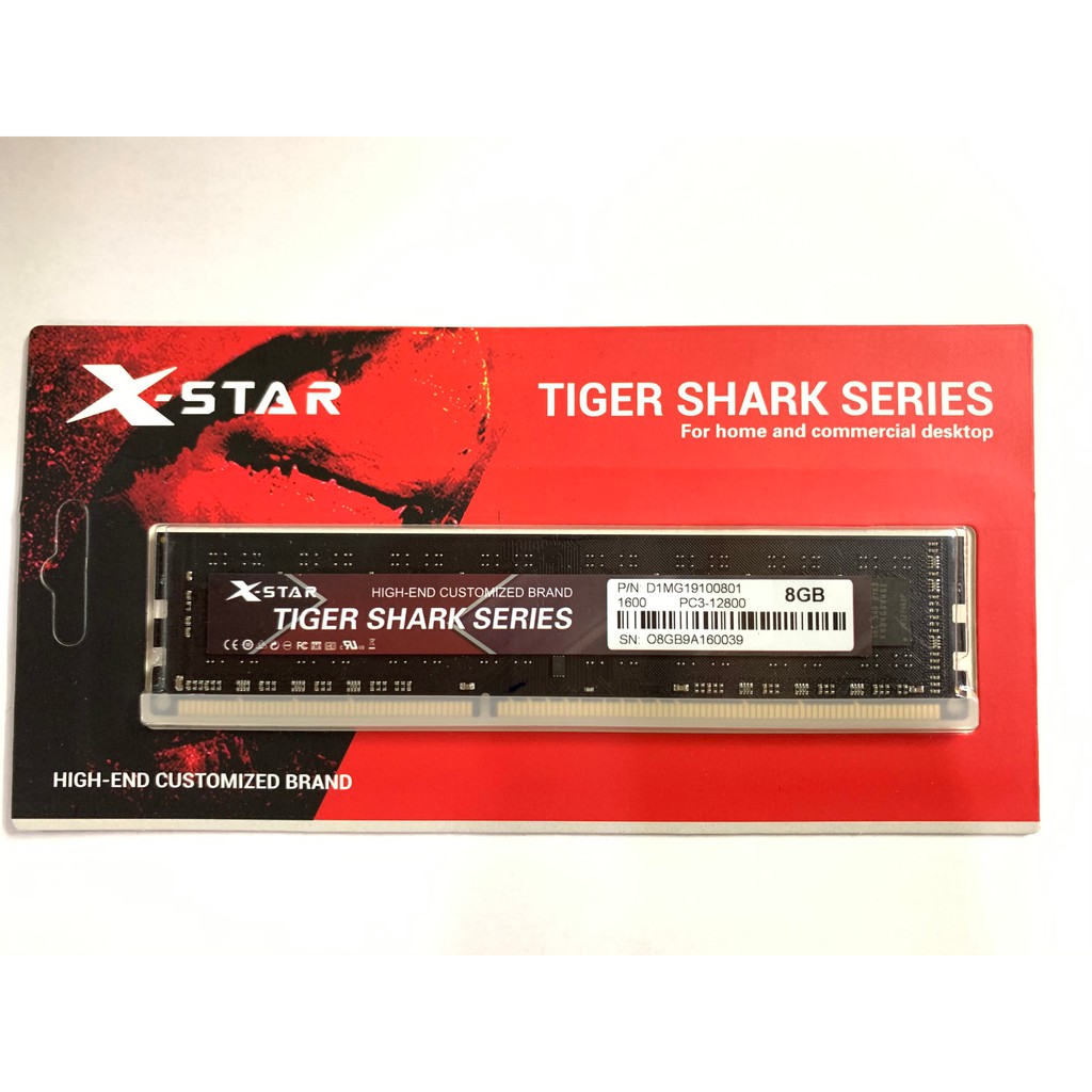 Ram PC XSTAR DDR3 4G-8G BUS 1600 CHÍNH HÃNG BẢO HÀNH 3 NĂM