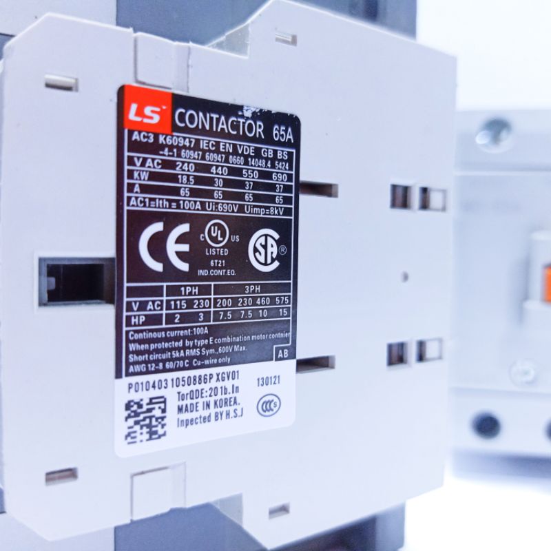 Khởi Động Từ LS - Contactor LS MC 50A~85A Korea