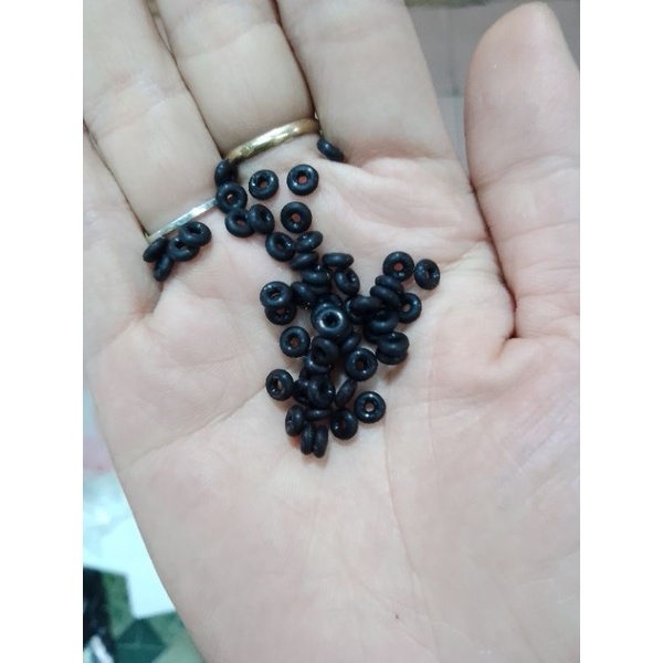 Bịch 100 khoen nhựa chặn hạt 2li 3li đủ màu