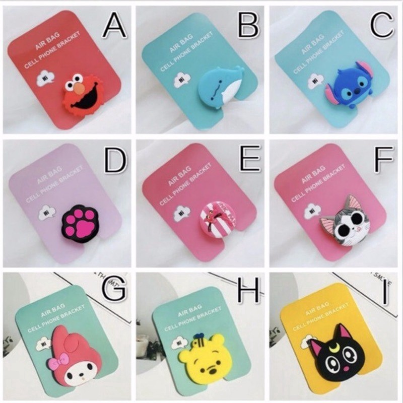 Giá Đỡ Điện Thoại Hình Thú 3D Dễ Thương